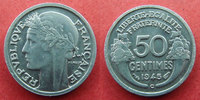 France 50 centimes Morlon aluminium 1945 C, G.426a SUPERBE+
