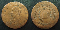Jeton USA, token US jeton USA rond de 25/26 mm, Guerre civile 1863, Gustavus Lindenmueller, New York, L.Roloff, TB -