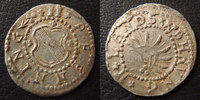 Allemagne, Deutschland, Baden-Durlach 2 pfennig BADEN-DURLACH (1677-1709) Landswehrung, Friedrich VII, Wieland 618, 0,54 grm TTB+ -