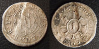 Allemagne, Deutschland, Bayern, Baviere 1 kreuzer Bayern, Bavière, Maximilian Ie 1623-1651 1640, 0,76 grm, Hahn 91 pliure sinon TB à TTB R! -