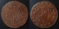 Charles III CHARLES III, Duché de Lorraine, jeton en cuivre 27 mm, 1572 (date complète) TTB Изображение