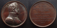 Louis Philippe LOUIS PHILIPPE Ier, médaille en cuivre de 51 mm, Indépendance de la Belgique, citadelle d'Anvers 1836, 56,90 g, SUPERBE Rare! -