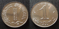 France 1 Centime Epi 1984, G.91 FDC -