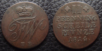 Braunschweig, Brunswick 2 pfennig Braunschweig, Brunswick 1814 J.206a TTB -
