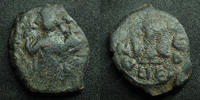 Byzantine Empire Follis CONSTANS II Constantiniople en 641-668, 4,41 grms, Sear.1007 TB -