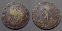 Jeton de Louis XV jeton LOUIS XV rond de 24 mm, Vivisaminicium corpore crescit, TB -