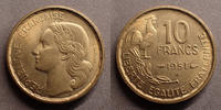 France 10 Francs Guiraud 1951 B, Gad.812 SUPERBE -