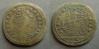 Jeton de Nuremberg, Nurnberg Jeton LOUIS XV de Nuremberg, Nurnberg, Albrecht Hoger, voilier, shiff, 19 mm P.SUPERBE -