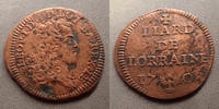 Léopold Ier Liard Lorraine, Lothringen, Léopold Ier de Lorraine 1708, 2,54 grms, Flon 48 p.879 TB+ -