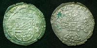 Franche comté Dole DÔLE, Franche Comté, 1/16e de patagon 1624, 2,38 grms, R.34 TTB -