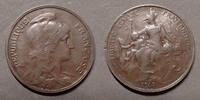 France 5 centimes Daniel Dupuis 1913, Gad.165 TTB+ -