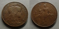 France 10 Centimes Daniel Dupuis 1905 Gad.277 Bon TTB Rare! -