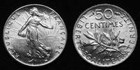 France 50 centimes Semeuse de Roty 1916, Gad.420 SPL -