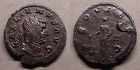 Roman Empire antoninian GALLIENUS, GALLIEN Siscia en 253-268, PROVID AVG / II, 3,62 grms, RIC.580 beau style de portrait ! TTB+/TTB -
