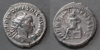Roman Empire Antoninien HERENNIUS ETRSCUS Rome en 251, PRINCIPI IVVENTVTIS, 21-23 mm, 4,08 grms, RIC.146 TTB R! -