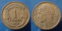 France 1 Franc Morlon en cupro-aluminium 1935, Gad.470 TTB -