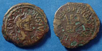 Espagne, Spain, Celsa AE Semis TIBERIUS, TIBERE, Celsa, Espagne, spain Vetilius Buccone et C. Fufius, 22mm, 5,68 grms, RPC I 280 TB+/TB -