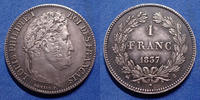 France 1 Franc LOUIS PHILIPPE Ie, 1 franc Rouen, Gad.453 SUP Belle patine médailler! Bild
