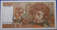 Billets de la cinquième République 10 Francs Berlioz 2.3.1978, A.302/287074, F.63/23 petite corne en-bas à droite sinon SPL+ -
