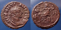Diocletianus, Diocletien 294.305 DIOCLETIANUS, DIOCLETIEN, tétradrachm Alexandrie en 291 - 292, Zeus assis, 18mm, 7,07 grms, Dattari 5780 TTB+ -