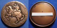Vêtements, textile, usine, fabrication, couture bronze Vêtements, Fédération Nationale des fabricants Français du vêtemet masculin, Ste Vestra-Union, médaille en 1977, 50mm, 69,96g -