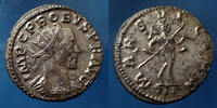 Roman Empire antoninien PROBUS Lyon en 278-279 Lugdunum, Mars Victor / III, 21mm, 4,12 grms, RIC 83 TTB à SUP -