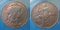 France 5 centimes Daniel Dupuis 1913, Gad.277 TTB+ -