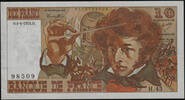 Billets de la cinquième République 10 Francs Berlioz 4.4.1974, H.45 / 98509, F.63 SPL à NEUF -