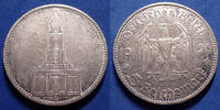 Allemagne, Deutschland, Germany, 3e Reich, Dritte 5 Reichsmark Allemagne, deutschland, Germany, 3e Reich, dritte Reich 1935 D, J.357 TTB -