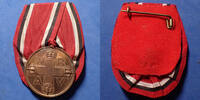 Allemagne, Deutschland, Preussen, Prusse Preussen, Prusse, Rothe kreuz médaille avec ruban noué, fuer Verdienste Um Das Rothe Kreuz, médaille de 33mm, SUP -