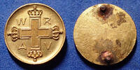 Allemagne, Deutschland, Preussen, Prusse Preussen, Prusse, Rothe Kreuz, nadel médaille kopf 11mm, épinglette tête de 11mm, croix rouge, manque l'épingle sinon SUP -