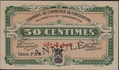 Algerie, Algeria 50 centimes Algérie, chambre de commerce de Constantine, billet de Annulé, 7 Nov.1916, P.7 SPL à NEUF -