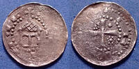 Etienne de Bar, évêché de Metz, Epinal denier Lorraine, Lothringen, Evêché de Metz, etienne de Bar 1120-1162 Epinal, Flon 25, 14mm, 0,61g TB à TTB -