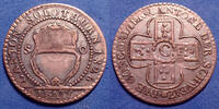Suisse, Schweiz, Canton de Solothurn Schweiz, Switzerland, Suisse, Canton de Solothurn, 1 batz 1826, KM.19/79, 24mm, 2,46g, Bon TTB+ -