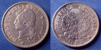 Argentine, Agentina 10 centavos Argentina, Argentine 1882, KM 26, 18,2mm, 2,41g, TTB -