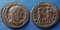 Roman Empire antoninianus MAXIMIANUGalérius, galère, César Cysicus en 296, Concordia Militum, RIC 18b, 23mm, 2,88g SUP/TTB+ -