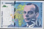 Billets de la cinquième République 50 Francs Saint Exupéry 1999, F.73/5 Neuf -