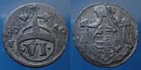 Allemagne, Deutschland, Sachsen Weimar Eisenach 6 pfennig Sachsen Weimar Eisenach 1760, Koppe 587 TB/TB+ -