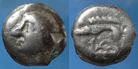Leuci, Leuques Potin Leuques, Leuci, Région Toul à la tête chauve, DT.228, 17mm, 3,99g, P.TTB -