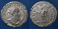 Roman Empire antoninianus POSTUMUS Trier / Koln en 262, PM TR P COS II PP, Ric 55, 23mm, 3,36g, TTB à SUP -