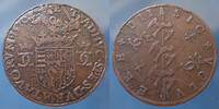 Charles III jeton Charles III, Duché de Lorraine, Lothringen rond de 27,5mm, 1570, TB à TTB -