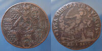 Charles III jeton Charles III, Duché de Lorraine, Lothringen rond de 28mm, Flon 748 var., TTB/TB -
