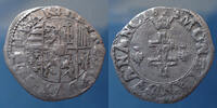 Henri II de Lorraine gros Henri II, Lorraine, Lothringen, 1/2 de Nancy 1623, variété avec MAR, Flon 98 var. P.687, 0,92g, P.TTB -