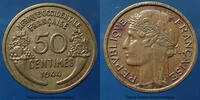 Afrique Occidentale 50 centimes Afrique occidentale 1944, KM.1 TTB+ -