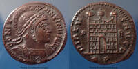 Roman Empire nummus Constantinus Magnus, Constantin Ie le Grand Rome en 318-319, Virtus Aug, RIC 166, 19mm, 3,39g, SUP -