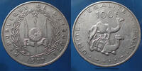 Djibouti, République 100 francs Djibouti, République de Djibouti 1977, TTB+ -