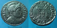 Roman Empire nummus Constantinus Magnus, Constantin Ier le Grand Trèves, Trier, Treveri en 322-323, Beat Tranquillitas, RIC 368, 18mm, 2,95g, TTB -