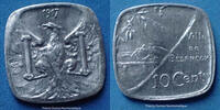 Besançon 10 centimes Besançon 1917 aluminium, El.10.2 TTB+ patine -
