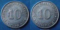 Hérault 10 centimes Hérault, syndicat de l'alimentation en gros 1922, aluminium 23,5mm, El.20.6 TTB -