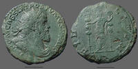 Roman Empire double sesterce Postumus, Postume doppel sesterz, Trèves, Trier, Treveri en 260-269, FIDES MILITUM SC, RIC 2/85, 31mm, 18,27g, belle patine TTB+ -